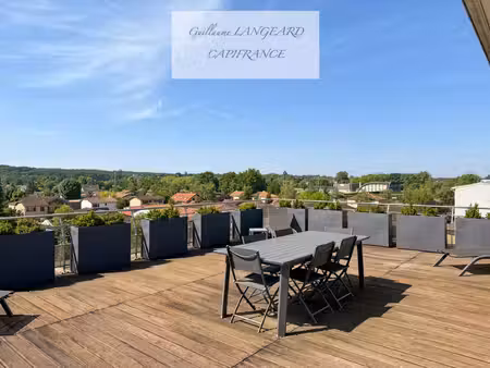 bourg-en-bresse (01000) – appartement de standing de 153 m2  une vie sur les toits avec te