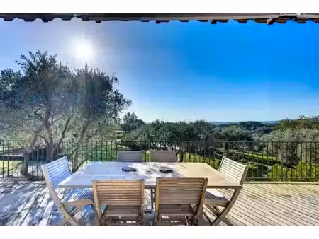 gordes – élégante maison en pierre avec piscine et vue panoramique