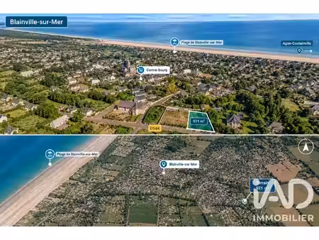 vente terrain à bâtir 921 m²