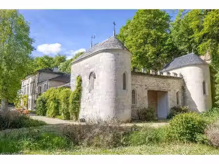 le château éblouissant et noble avec des tours majestueuses