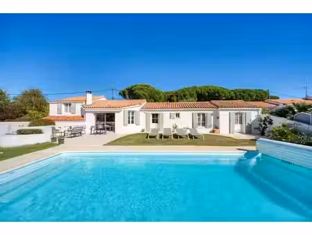 vue estuaire et piscine – charmante villa à 450 mètres à pied de