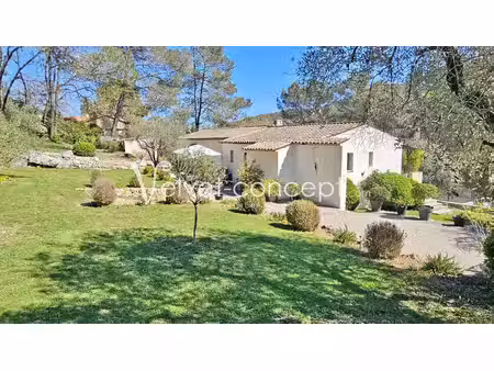a saisir! valbonne jolie villa de plain pied + dépendance de 2 pièces