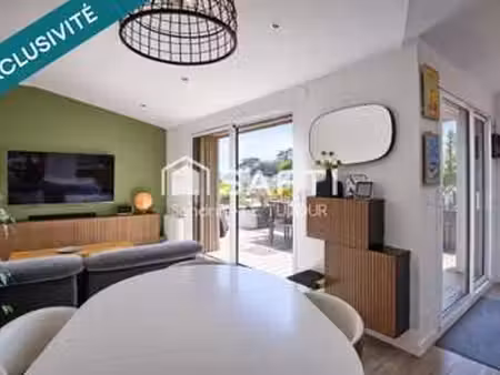 vente appartement 4 pièces bord de mer à larmor-baden (56870) : à vendre 4 pièces bord de 