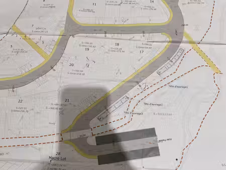 font-romeu - vente terrain à bâtir viabilisé de 440 m2