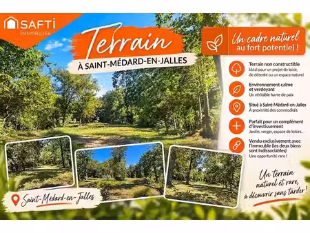 vente terrain 598 m² à saint-médard-en-jalles (33160)  40 000 €