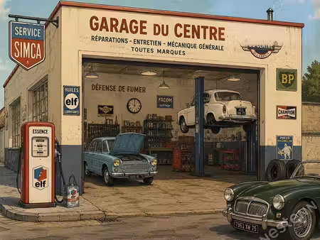 a vendre garage automobile concessionnaire d'une grande marque f