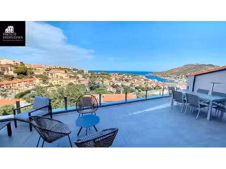 splendide contemporaine - vue panoramique - prestations haut de gamme - port vendres