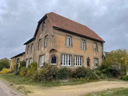 maison lorraine à fort potentiel + 300 m² d'annexes - axe verdun / étain