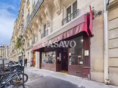fond de commerce - restaurant reconnu - paris 14