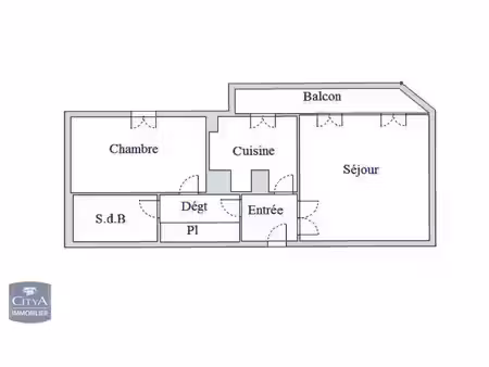 location appartement 2 pièces 48m² viroflay 78220