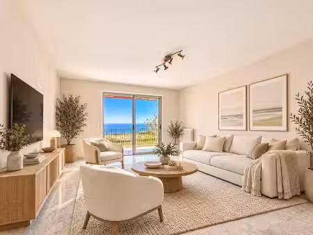 2 pièces 58 m² - dernier étage avec solarium - domaine privé