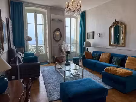 appartement d'exception – centre de menton / front de mer