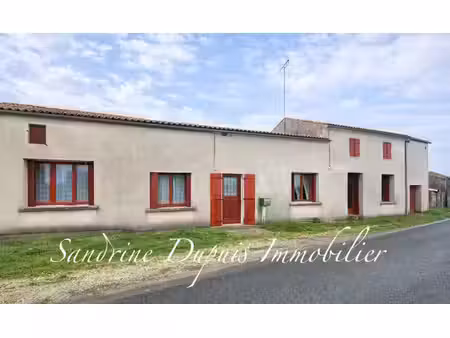 maison charentaise à rénover - dépendances -jardin