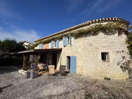 charmante maison en pierre avec piscine et jardin arboré