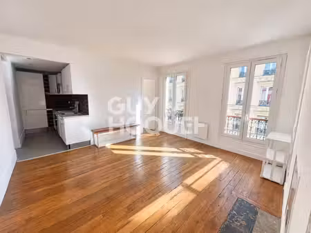 appartement parmentier 3 pièce(s) 45.5 m2