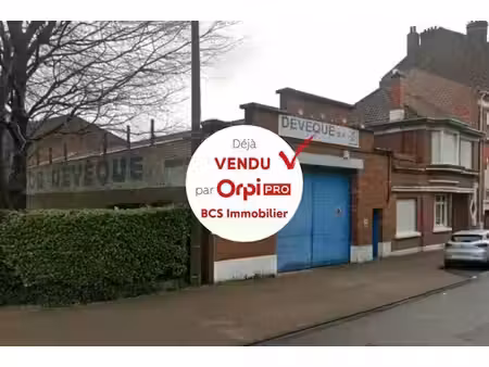 vente entrepôt lille 59000 360m²