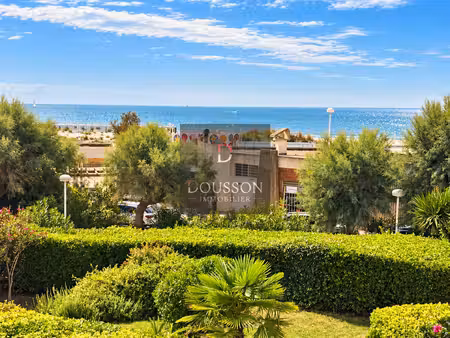 la grd motte - t 4 vue sur mer avec parking box