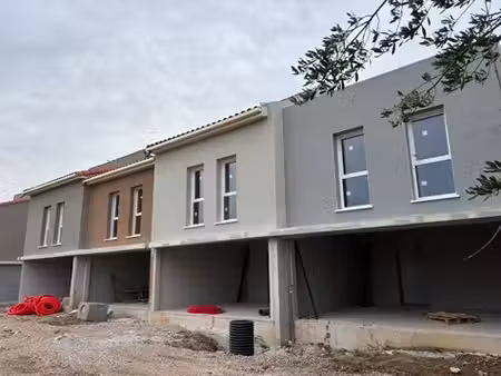 mauguio - villa neuve livrable type 4 pièces avec jardin