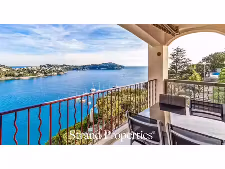 villefranche-sur-mer – appartement rénové avec terrasse et vue panoramique sur la rade et.