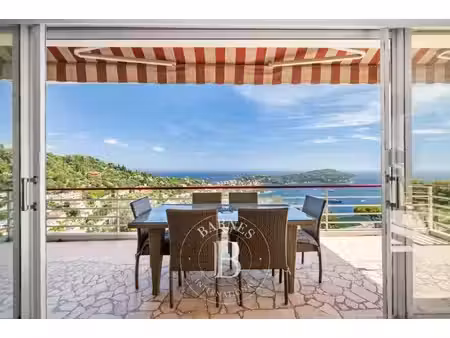 villefranche-sur-mer - villa familiale - vue panoramique mer et cap-ferrat
