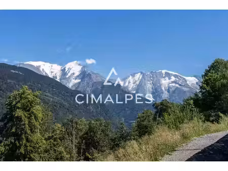 chalet en cours de construction - vues panoramiques