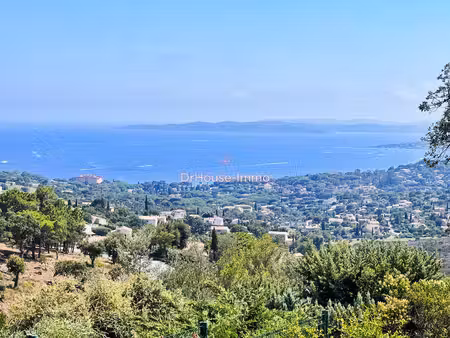 les issambres - mazet vue mer  jardin et résidence avec piscine