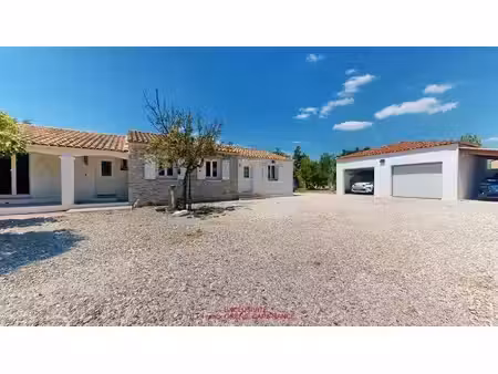 garéoult – maison de plain-pied 167m² utiles avec studio indépendant  piscine  double...