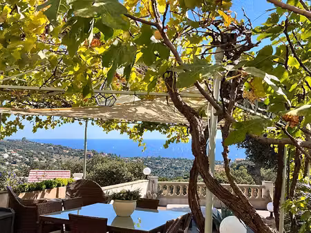 mazet les issambres - vue mer - terrasse - garage