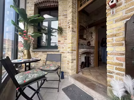 bourbourg - maison individuelle avec grand hangar - viager occupébouquet 100 000 €-rente..