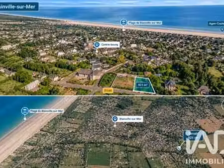 vente terrain à blainville-sur-mer (50560) : à vendre / 921m² blainville-sur-mer
