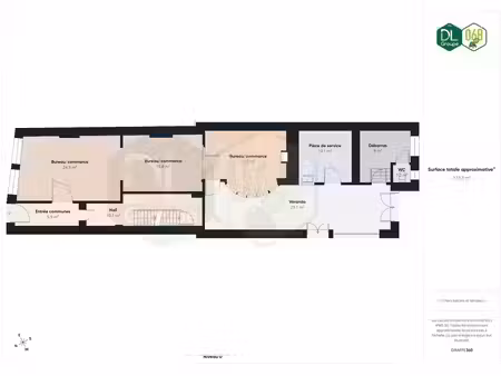 immeuble mixte au coeur du centre-ville