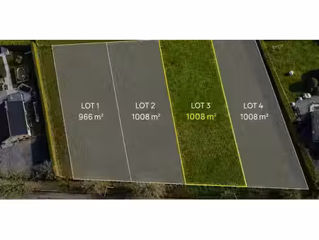 terrain à vendre à naast pour € 133.500