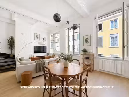 logement composé de 2 appartements au coeur de la croix-rousse