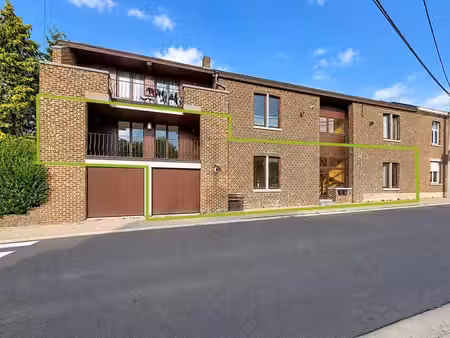 hermée – lumineux duplex 2 chambres avec terrasse et garage