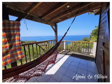 maisonnette t2 en dur vue mer copropriété piscine