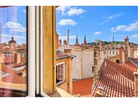 appartement avec vue 6 pièces à lyon 1er – 139 m²  duplex  presqu’ile