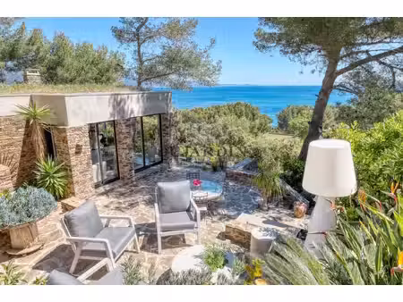 très rare au gaou benat : magnifique villa avec vue mer panoramique