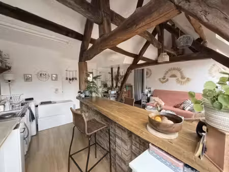 t2 38 2 m² sous combles  loué 465 €/mois – rouen centre historique
