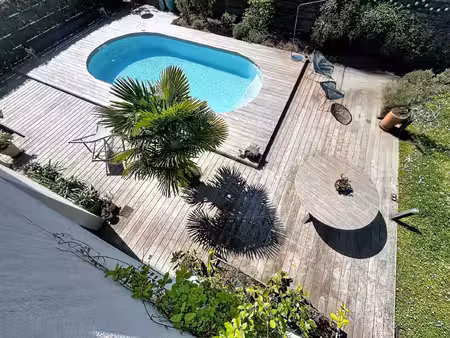 bordeaux centre de cauderan - villa rénovée 6 chambres et un bureau avec piscine et...