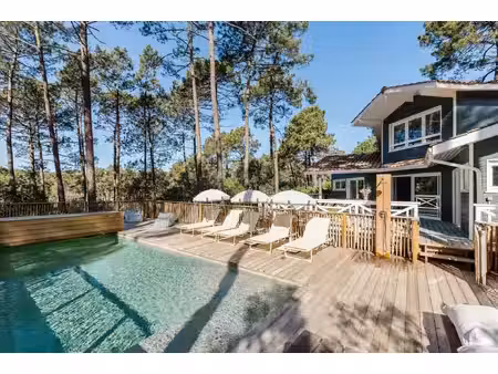 villa rénovée au cœur des pins – lacanau