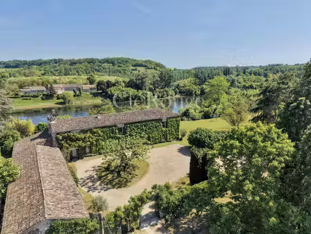 proche de st foy la grande - magnifique propriété au bord de la dordogne