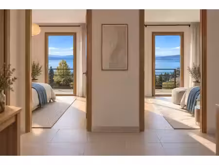 villa neuve à évian-les-bains vue lac 4 chambres jardin garage