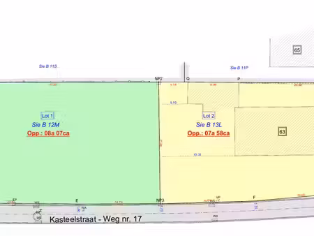 terrain à vendre à sint-joris-weert à partir de € 145.000