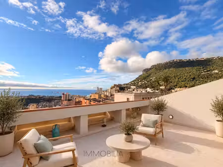 4 pieces - triplex avec terrasse - vue sur la mer