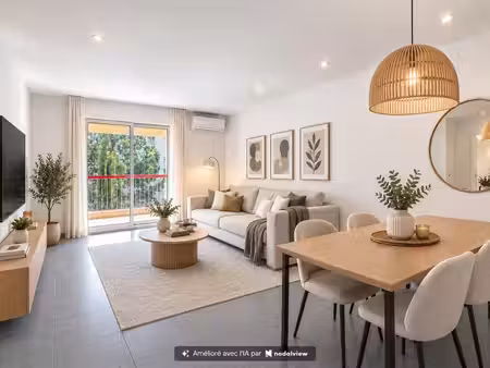 nice valrose 2p 52m² très bon état lumineux traversant terrasses