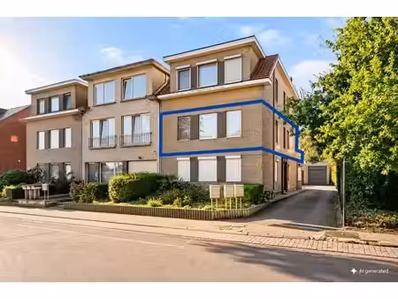 2 slaapkamer appartement met ruim terras en garagebox