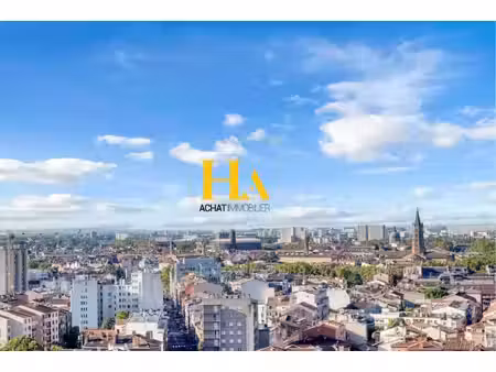 toulouse matabiau t3/4 de 70 m²   vue imprenable toulouse et pyrénées