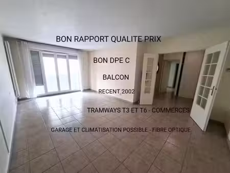 vente appartement 3 pièces 69 m² à villeurbanne (69100)  223 000 €
