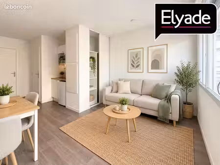 studio 1 pièce 20 m²