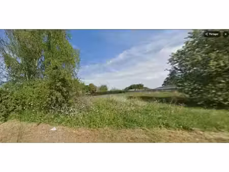 terrain avec projet de maison 4 façades à horrues 150.000 €